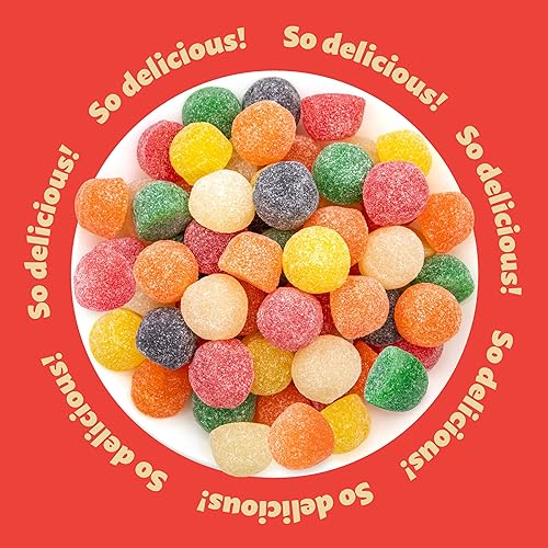 Miniatura 3 de Gum Drops Giant  Paquete de 2 libras  Caramelo clásico de gelatina  Surtido de sabores de frutas y regaliz
