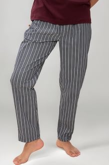 DAMENSCH Regular Fit Cotton Blend Woven Casual Style Pyjama Dual Pockets Breathable Microfibre Waistband Anti-Bacterial Stretchable Soft Comfortable Pyjama For Men