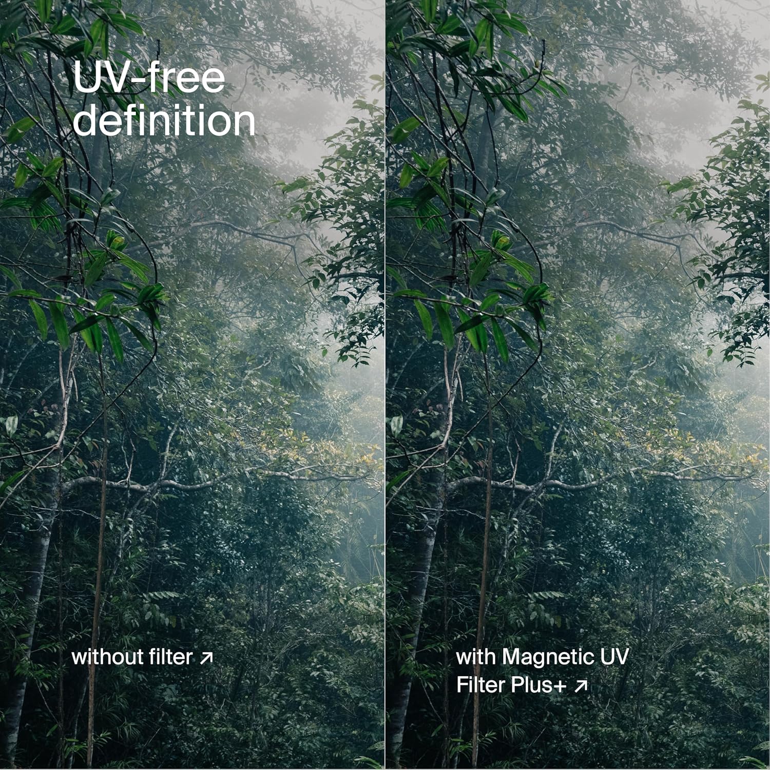 Urth 46mm Magnetic UV Lens Filter (Plus+) - Ultra-Slim, 30-Layer Nano-Coated UV Camera Lens Protection