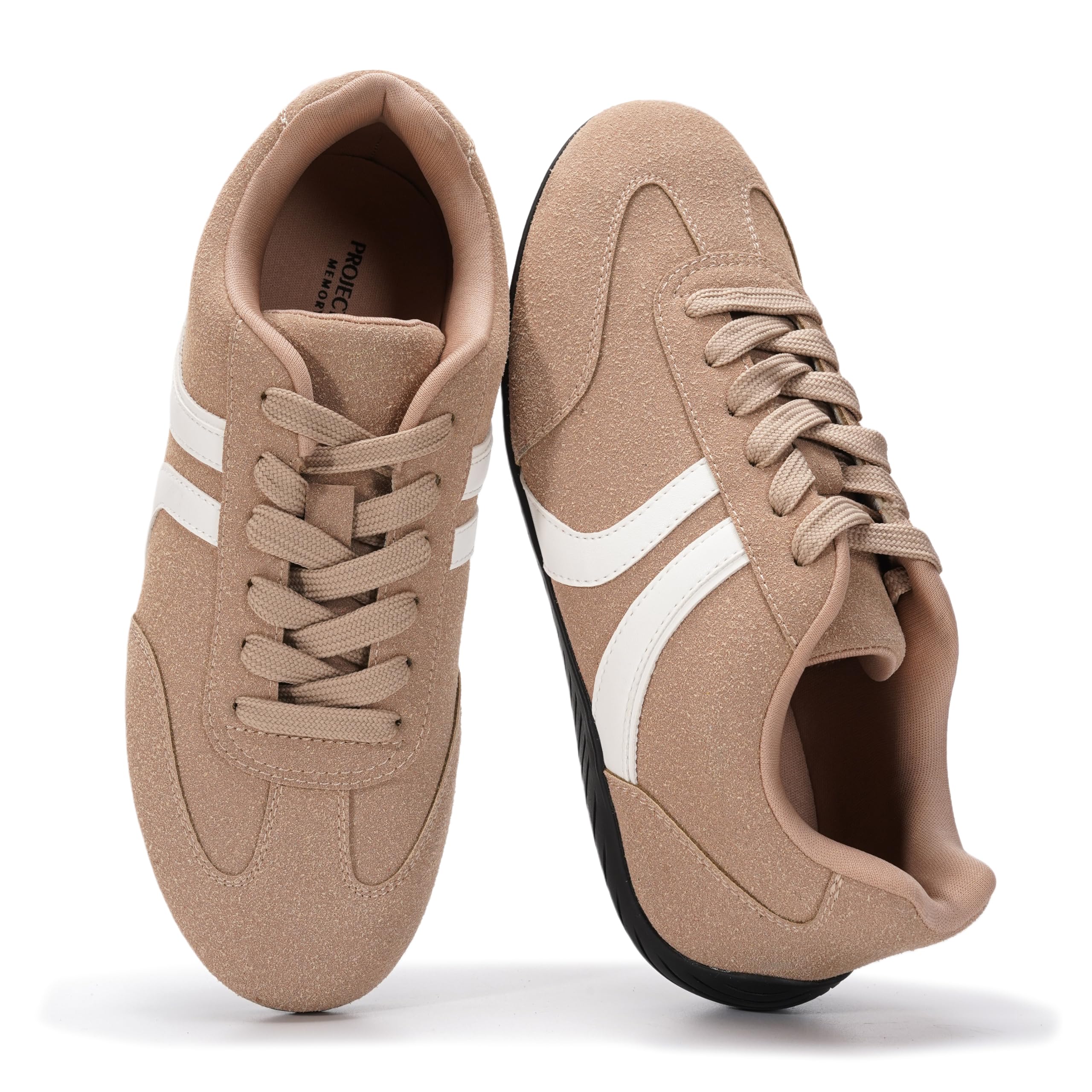 Project Cloud Barefoot Shoes Women – Memory Foam Lace-Up Womens Sneakers – Lightweight & Non Slip Womens Shoes Casual – All-Day Women's Fashion