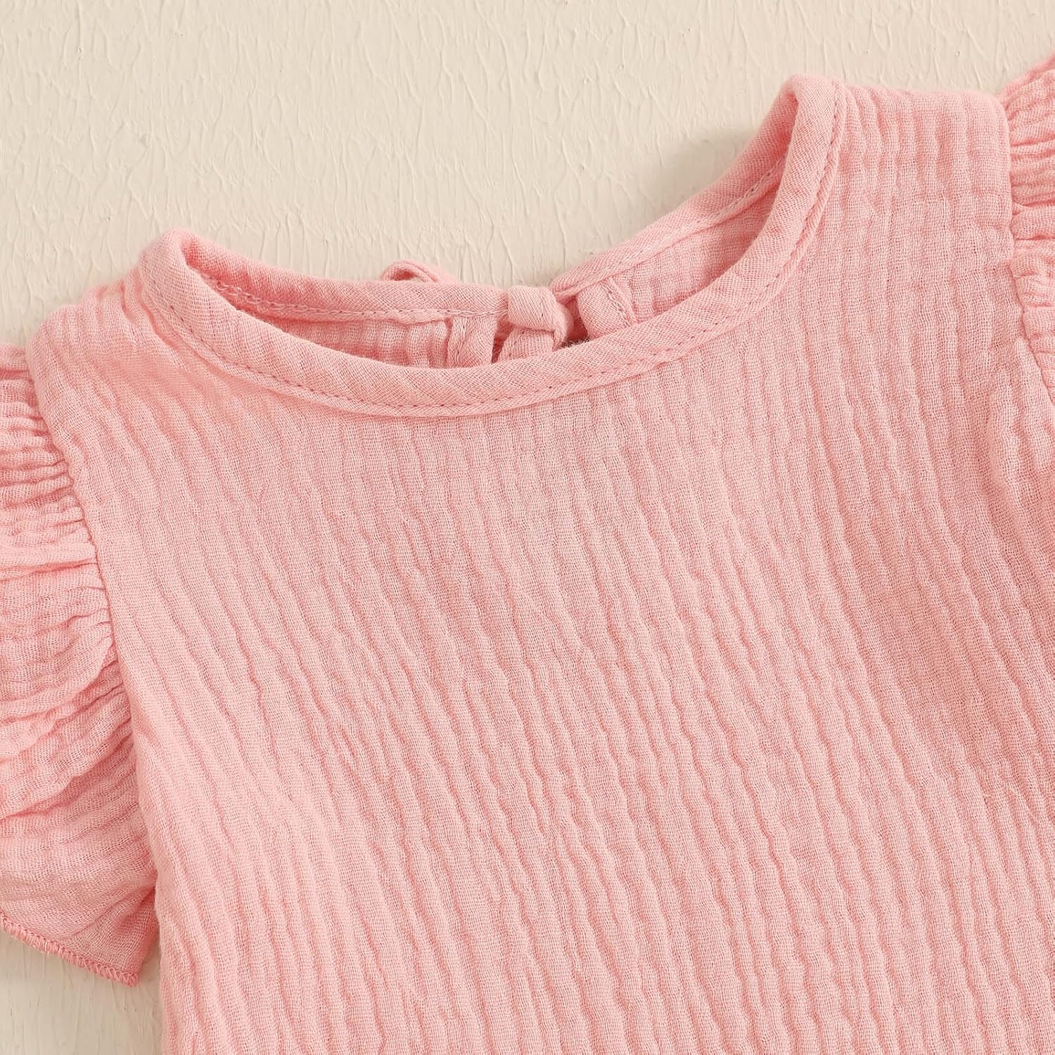 TheFound Toddler Girl Summer Outfit Floral Print Sleeveless Crew Neck Vest Tops Lace Trim Shorts Newborn Baby Clothes 1-4T - Image 7