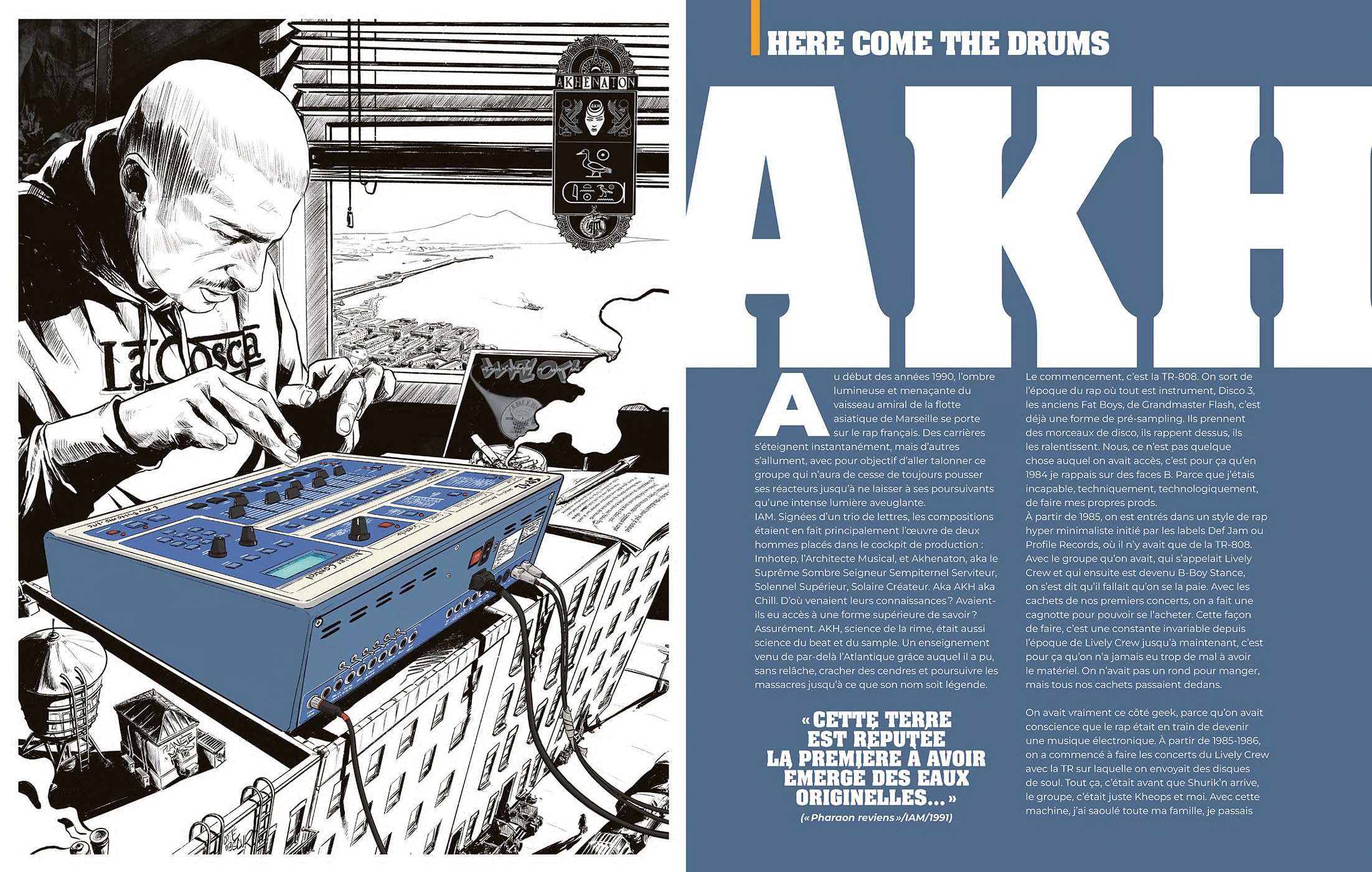 Here come the drums: Les machines qui ont fait le hip-hop par ceux qui s'en sont servis