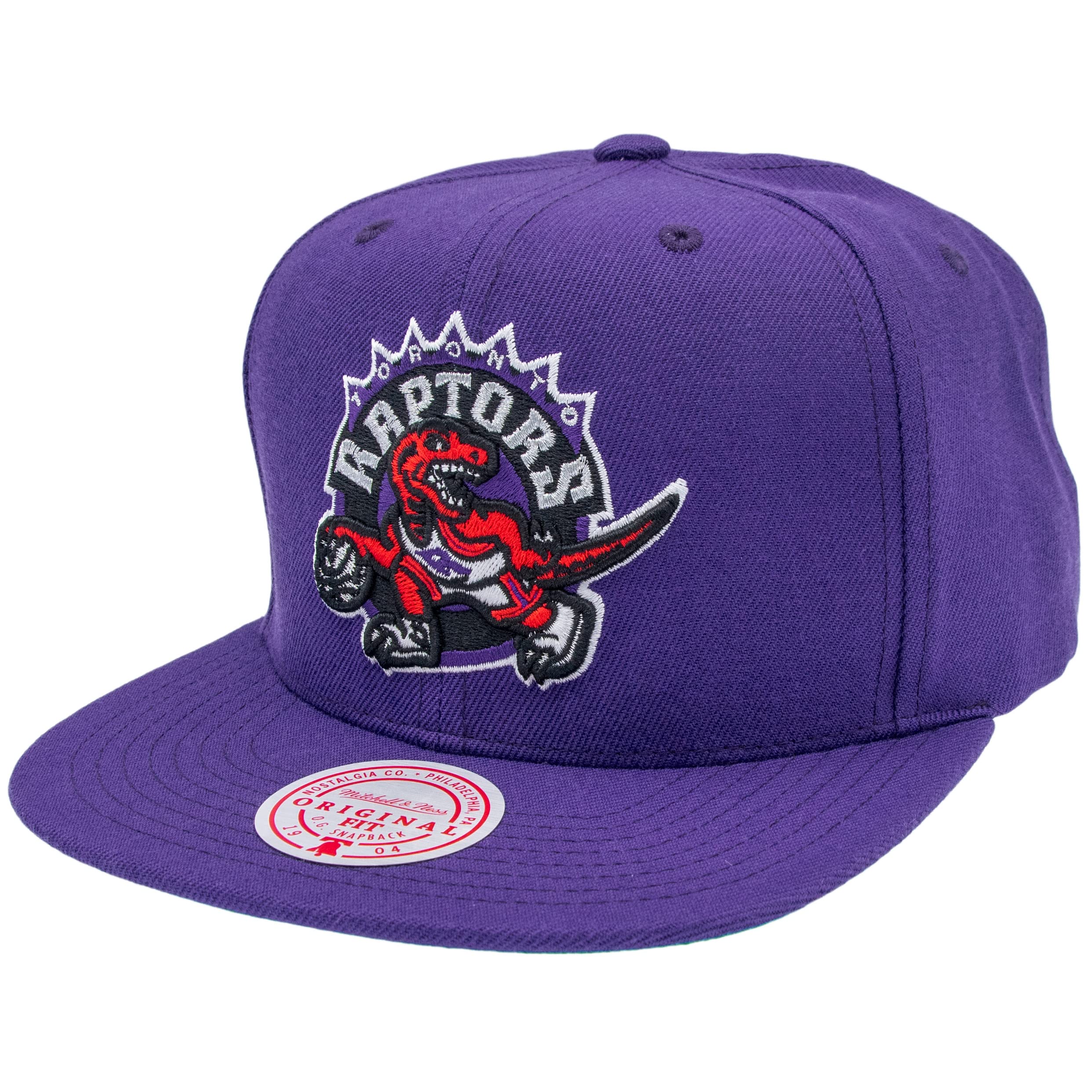 Mitchell & Ness NBA/HWC Team Ground 2.0 Snapback, Toronto Raptors - Purple, One Size