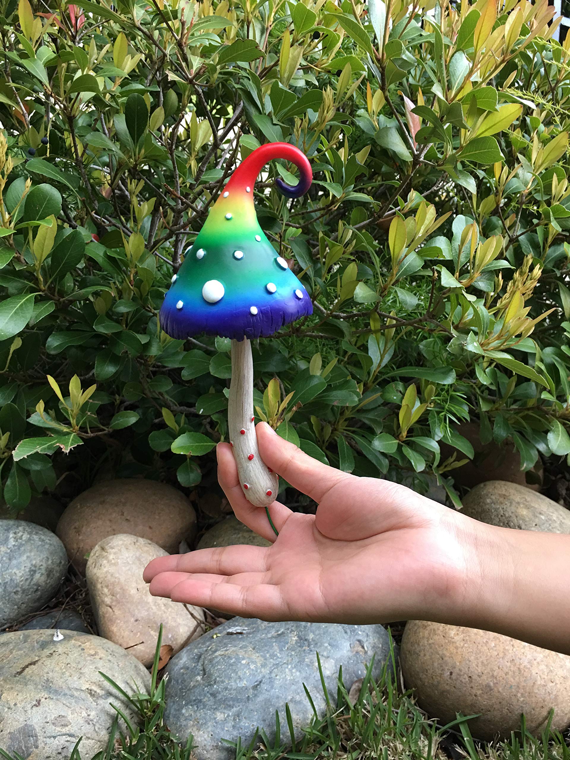 GlitZGlam Magischer Miniaturgarten Pilzsammlung (3-er Packung) - 3 wunderschöne Miniaturpilze für den Feengarten. EIN Zwergen- und Feengartenzubehör
