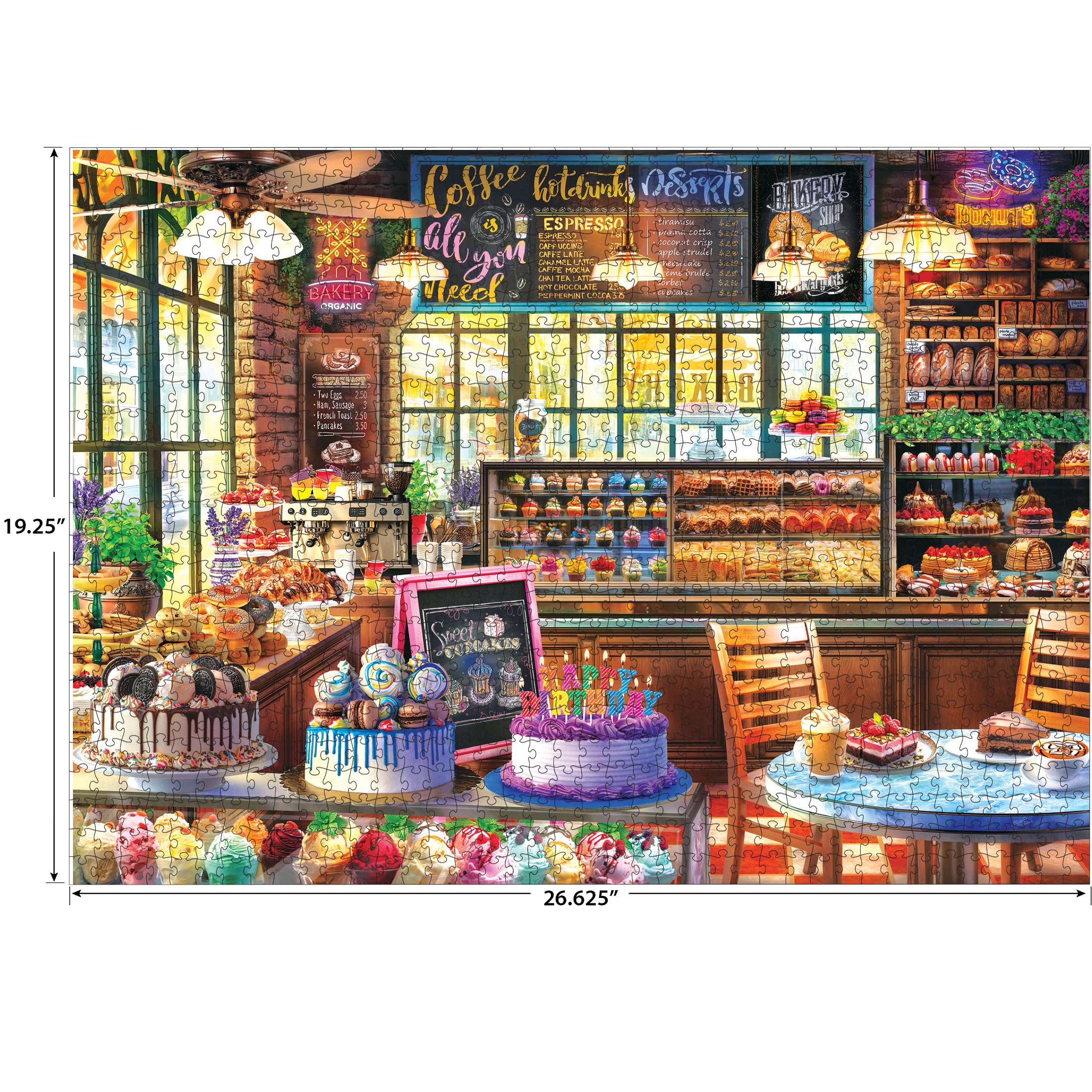 Amazon.com: RoseArt - Kodak Premium - The Bakery - 1000 Piece