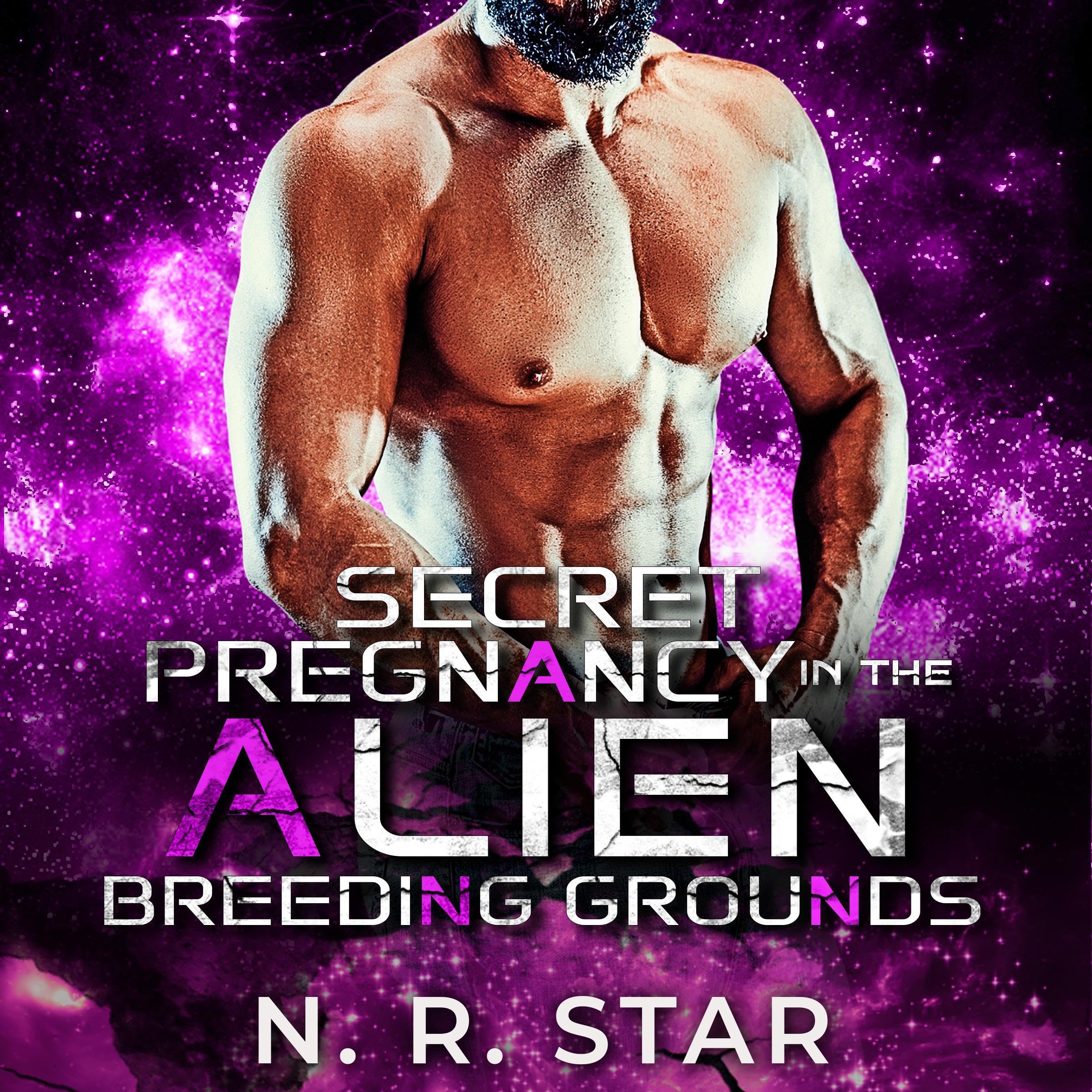 Cover art for Secret Pregnancy in the Alien Breeding Grounds