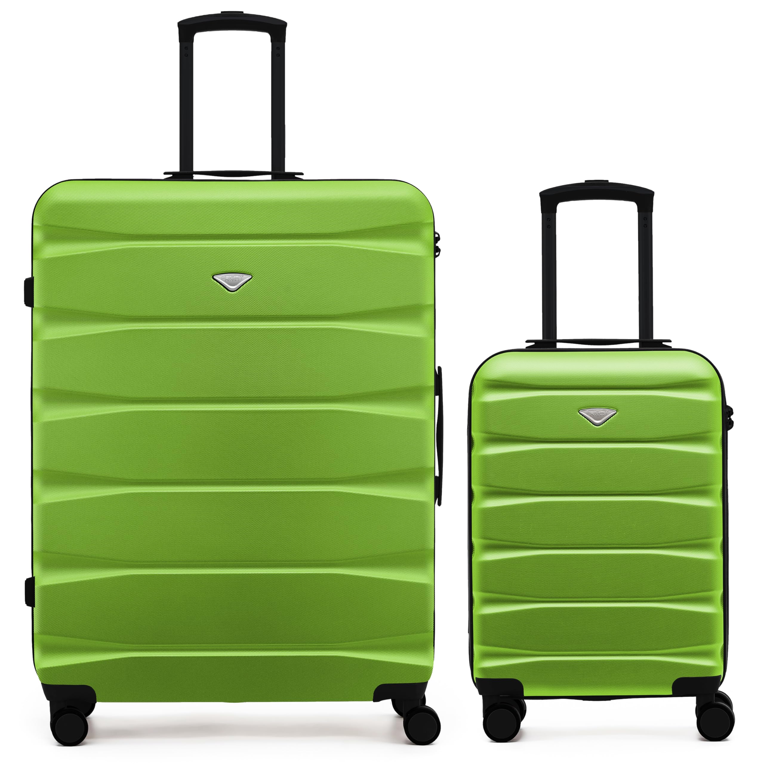 Flight Knight Underseat Cabin Suitcase 45x36x20cm | Free Hand Luggage for EasyJet & Wizz Air | Lightweight ABS Hard Shell with 8 Silent-Glide Spinner Wheels | Max Space Travel Bag — view 36