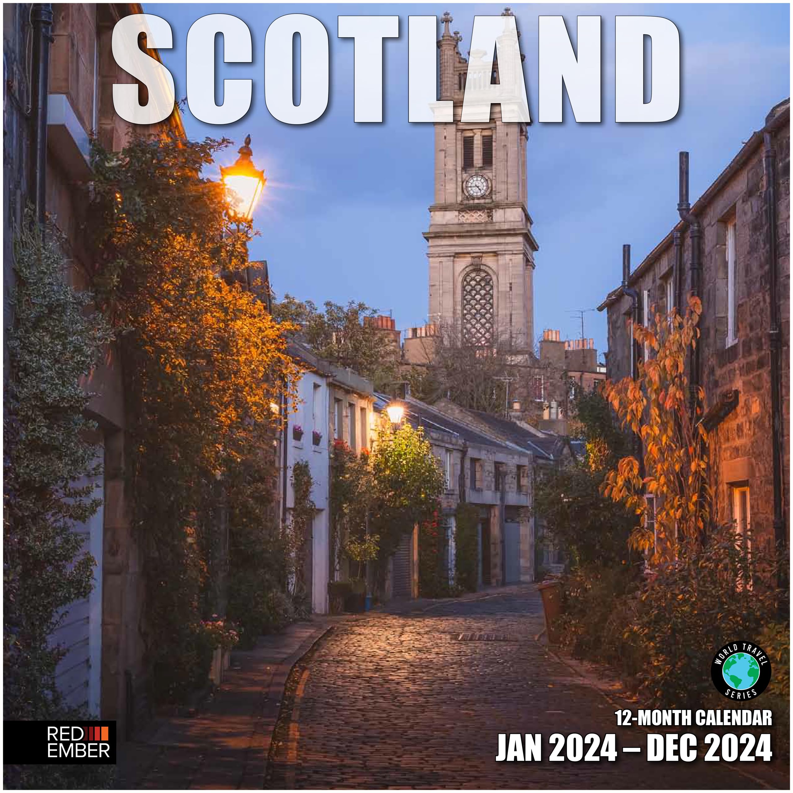 Amazon.com: RED EMBER Scotland 2024 Hangable Monthly Wall Calendar | 12" x  24" Open | Thick & Sturdy Paper | Giftable | Travel | Enjoy the Highlands  at Home : Office Products