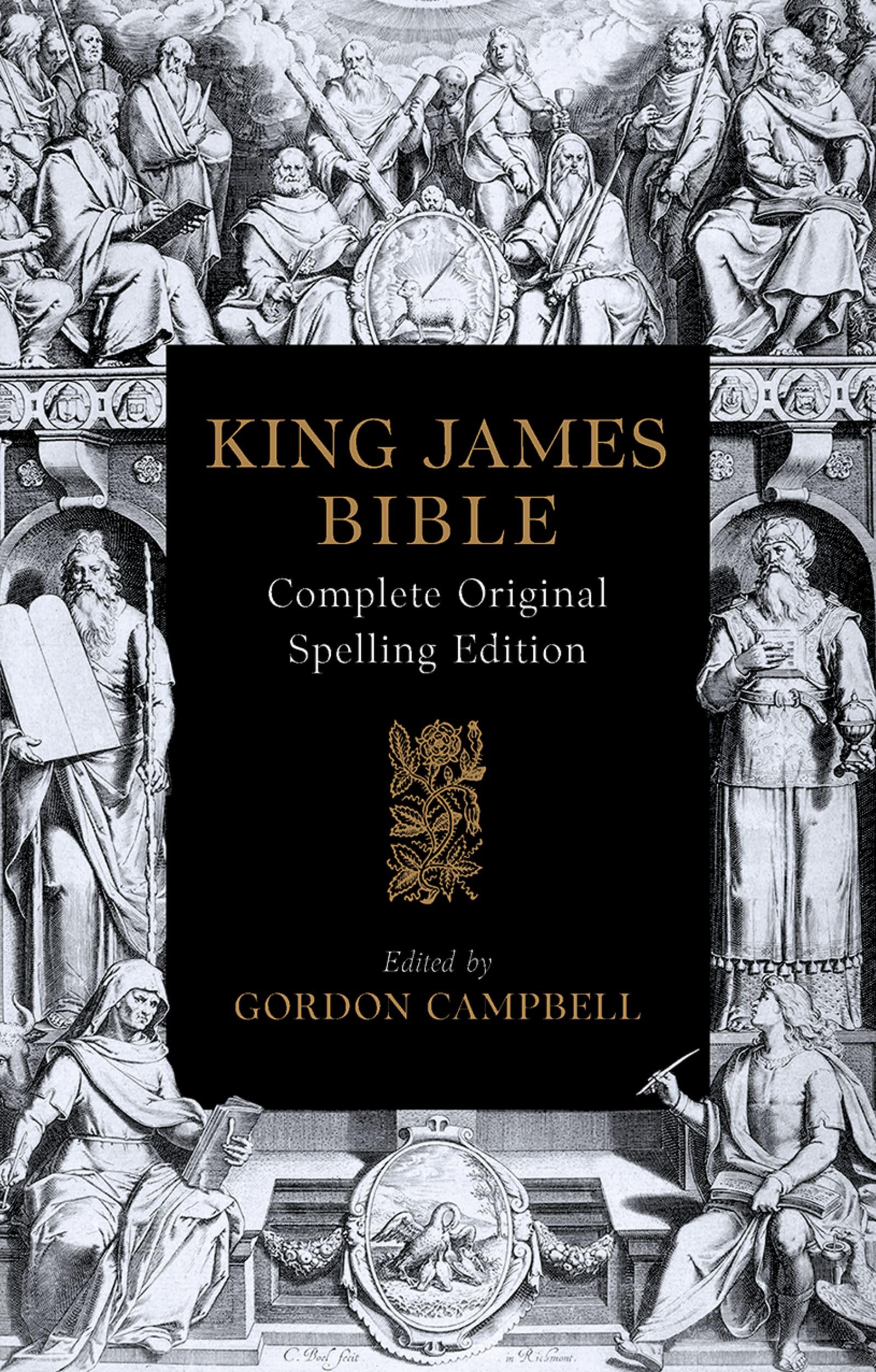 Oxford University Press - 1611 King James Bible - Paperback Book