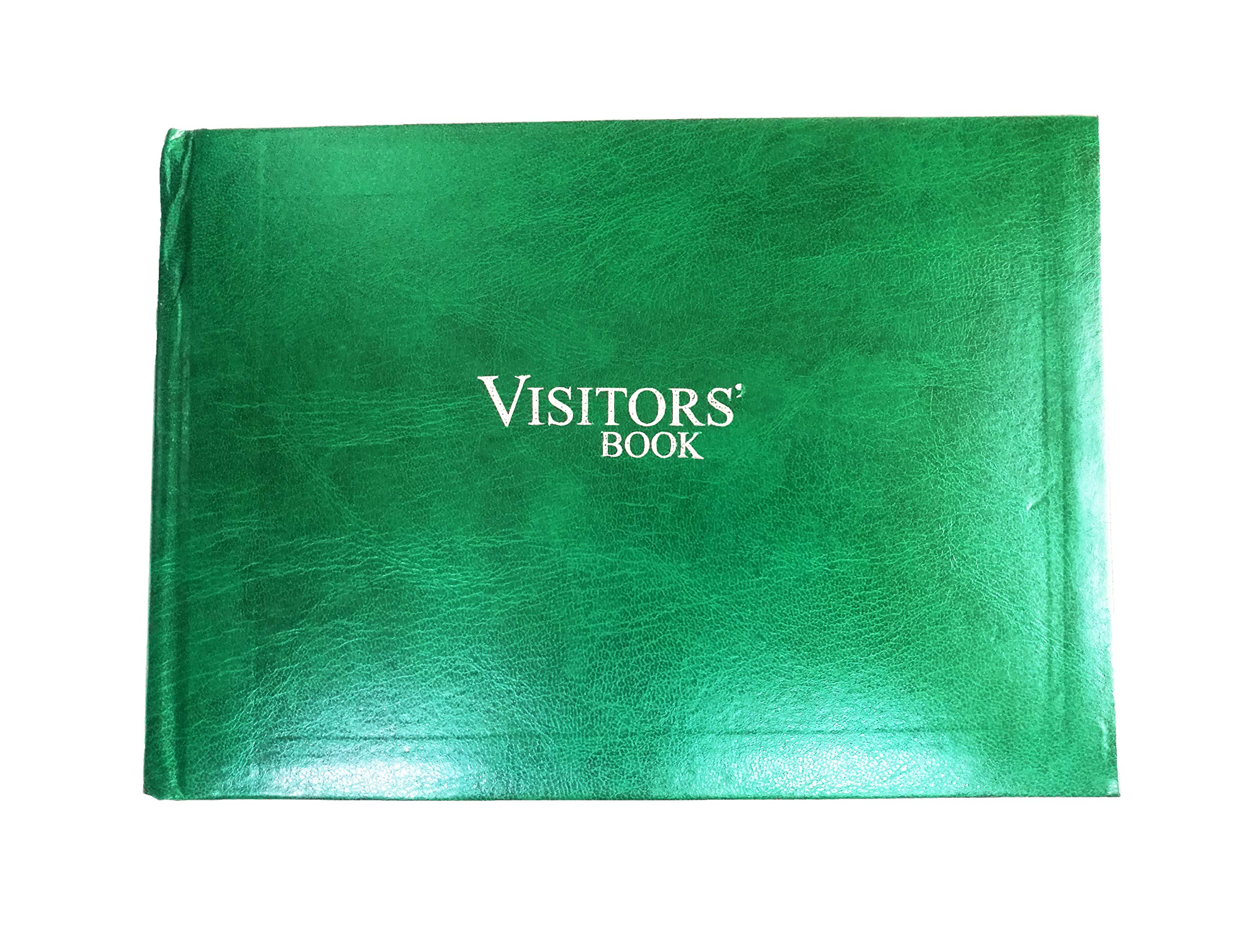 LRS Visitor Book - Flower Design - Soft Rexine Cover - 160 Pages - 100 GSM White Paper