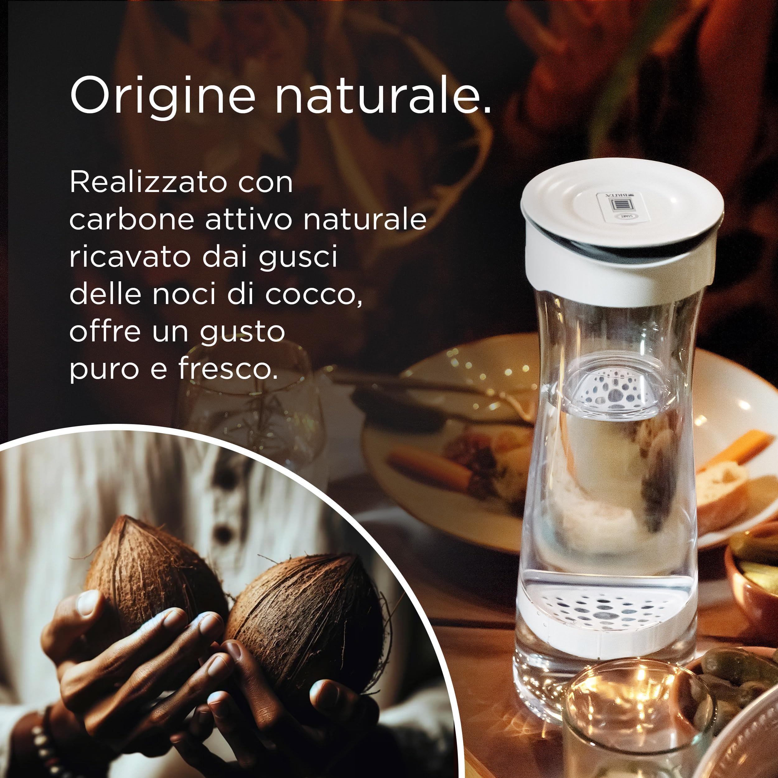 BRITA MicroDisc confezione da 3 - Dischi filtranti di ricambio per bottiglie e borracce filtranti BRITA: riducono PFAS, cloro, microparticelle e altre impurità