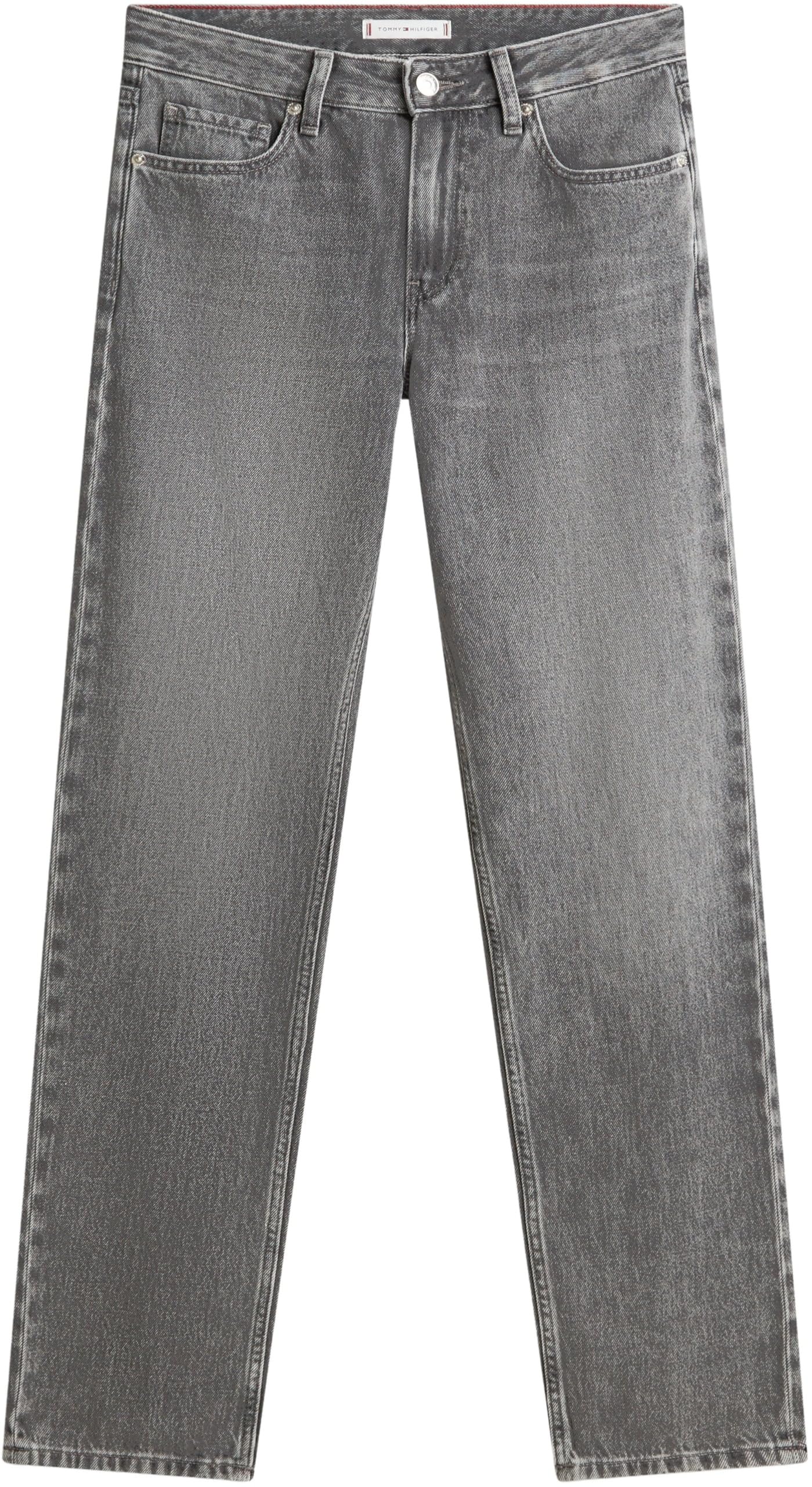 Tommy Hilfiger Damen Gerade DNM Grey Classic Straight Rw Ww0ww47706