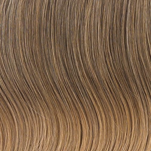 Miniatura 2 de Toni Brattin Playful Puf Hairpiece  Rubio oscuro 10.5 pulgadas largo ondulado rizado postizo de clip hecho de fibra sintética resistente al calor