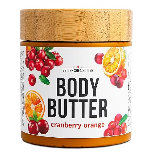 Miniatura 10 de Better Shea Butter Pure Peppermint Body Butter  Hidratante corporal para mujer  Con manteca de karité cruda para piel seca y delicada  Sin
