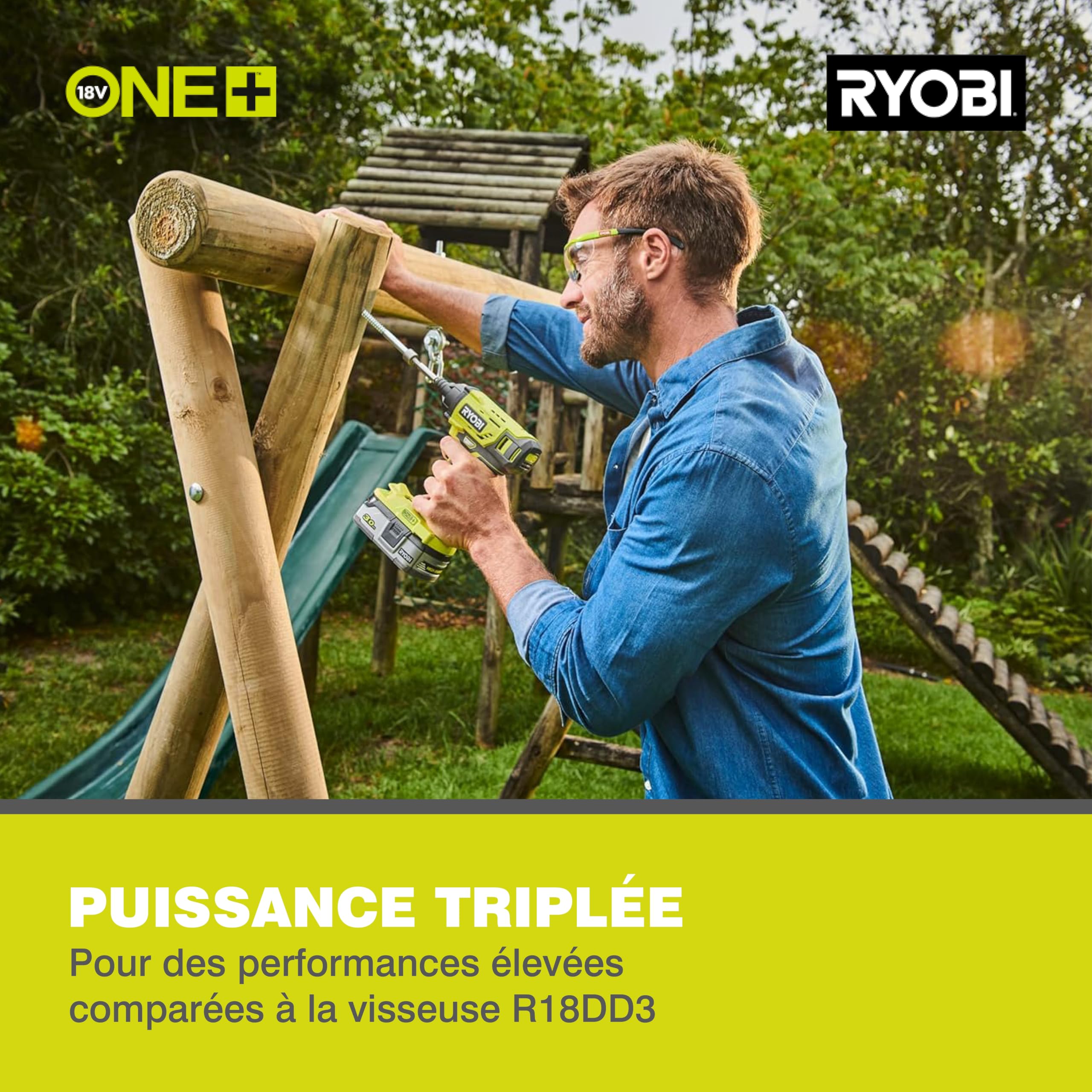 RYOBI Visseuse à Chocs Sans Fil 18V ONE+ R18ID2-0 200 Nm 3 Modes 1/4"
