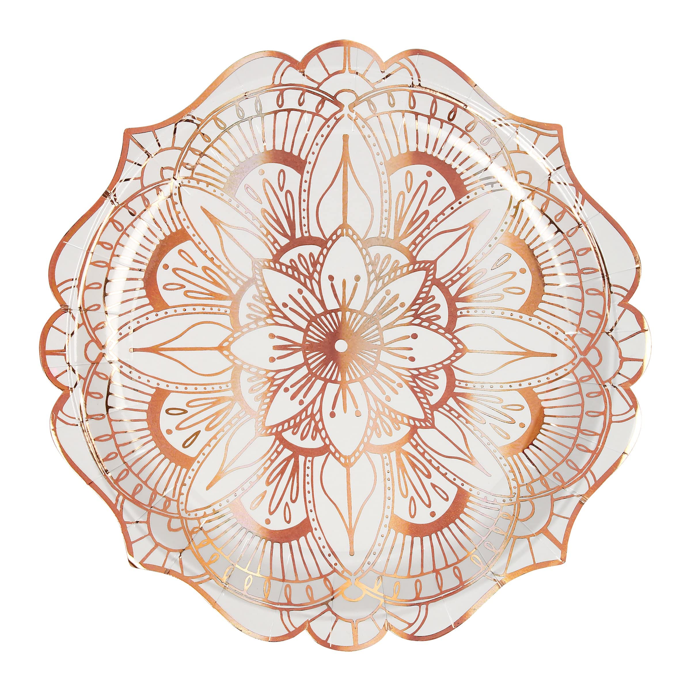 Meri Meri Mandala Pattern Plates Large