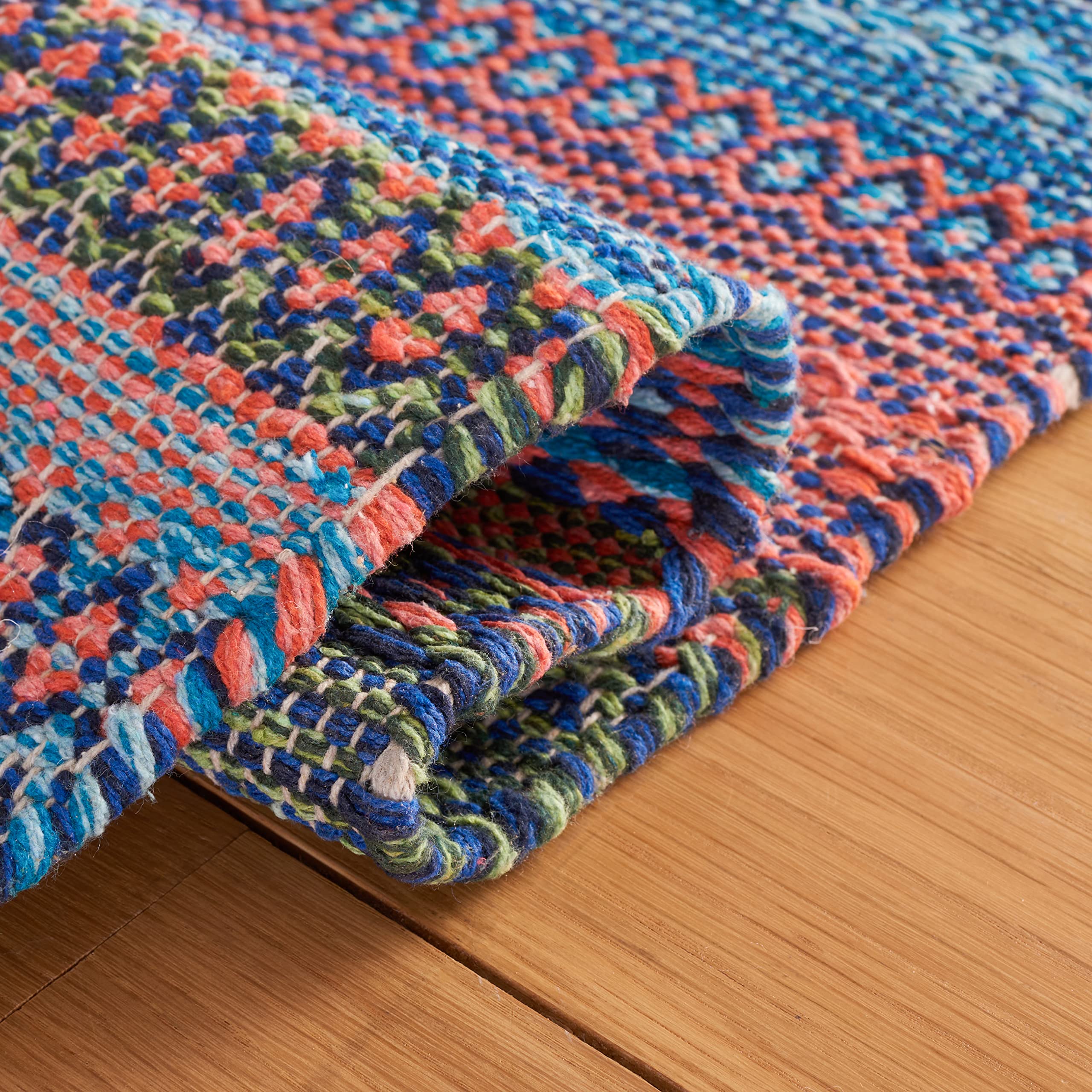 キリム　ラグ Amazon | SAFAVIEH キリムコレクションアクセントラグ - 4フィート×6