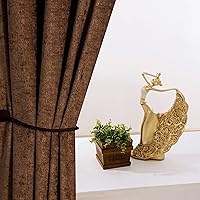 Vista 23 de Cortinas de doble cara de felpilla para cortina de cocina, cenefa para sala de estar