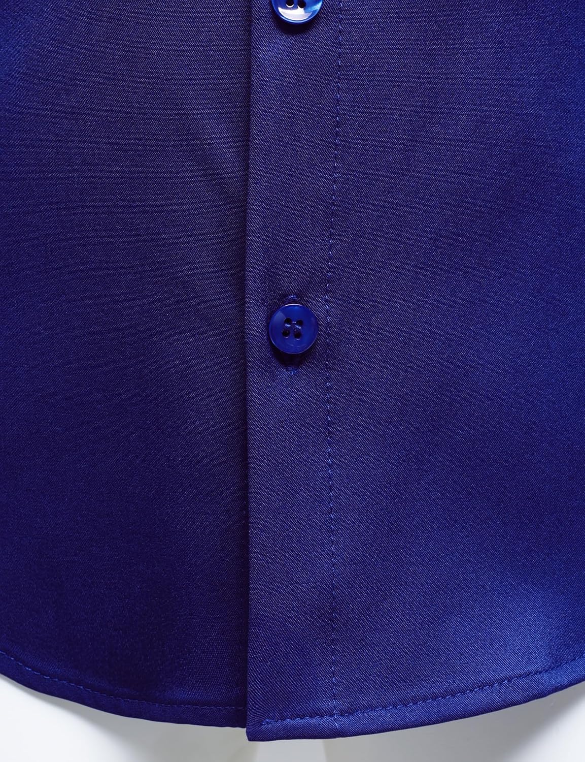 Boys Stretch Wrinkle Free Dress Shirts Button Down Shirt Long Sleeve Formal School Uniform Shirts - Image 6