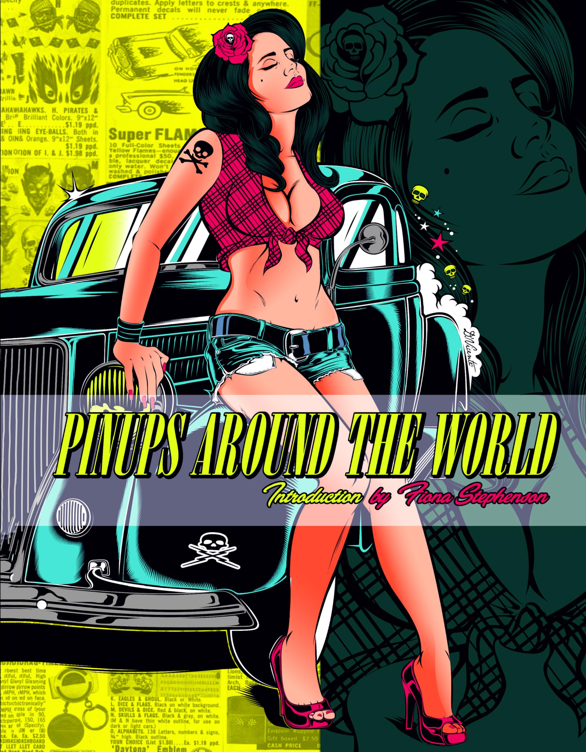 Pinups Around the World livre illustrations vintage affiche deco voyage collectionneurs