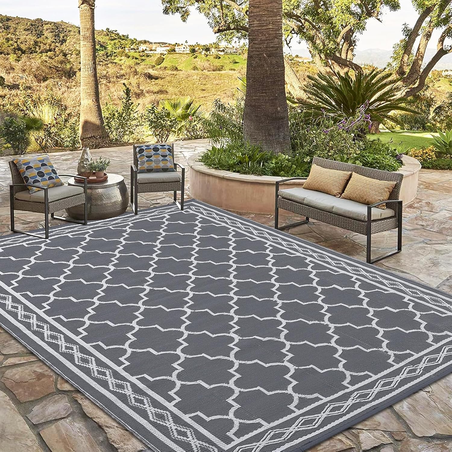 Transform Your Space with the GAOMON Waterproof Outdoor Rug: Perfect for Any Adventure!