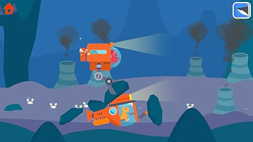 Dinosaur Ocean Explorer - Research vessel games for kids