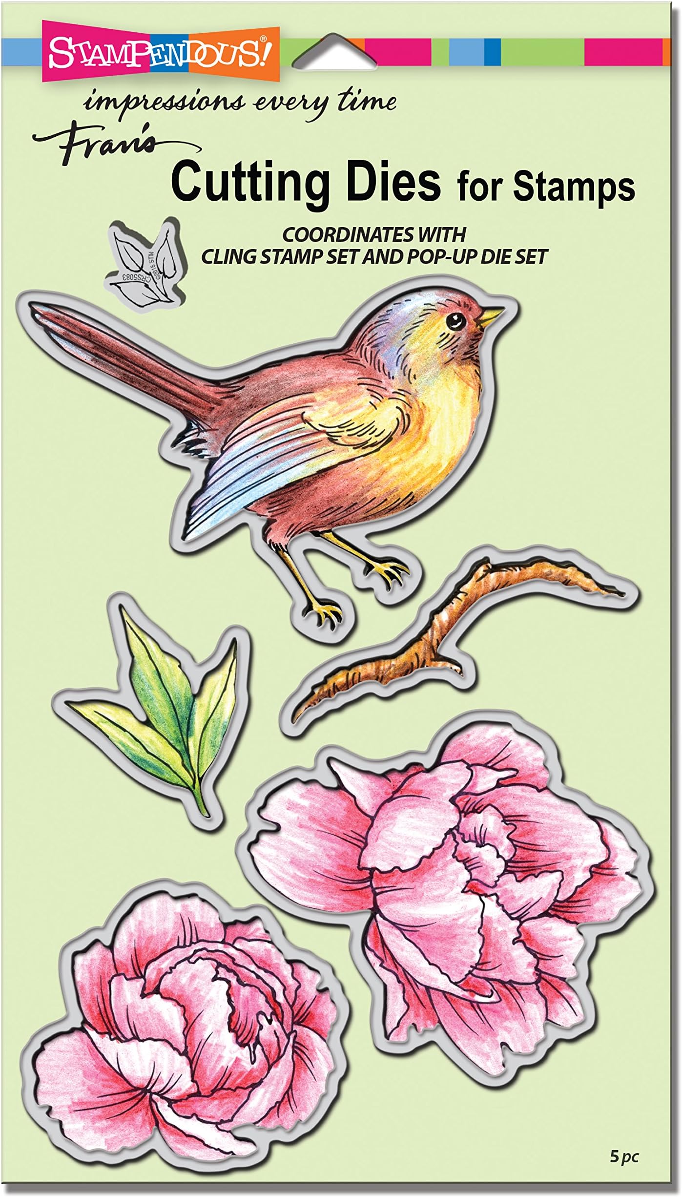 Stampendous Bird Blossom Die Cut Set