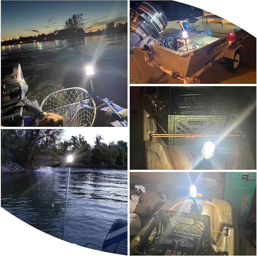 船の航海灯 Amazon.co.jp: LED航海灯 12V-24V 停泊灯 漁船の、船 ボートに 小型