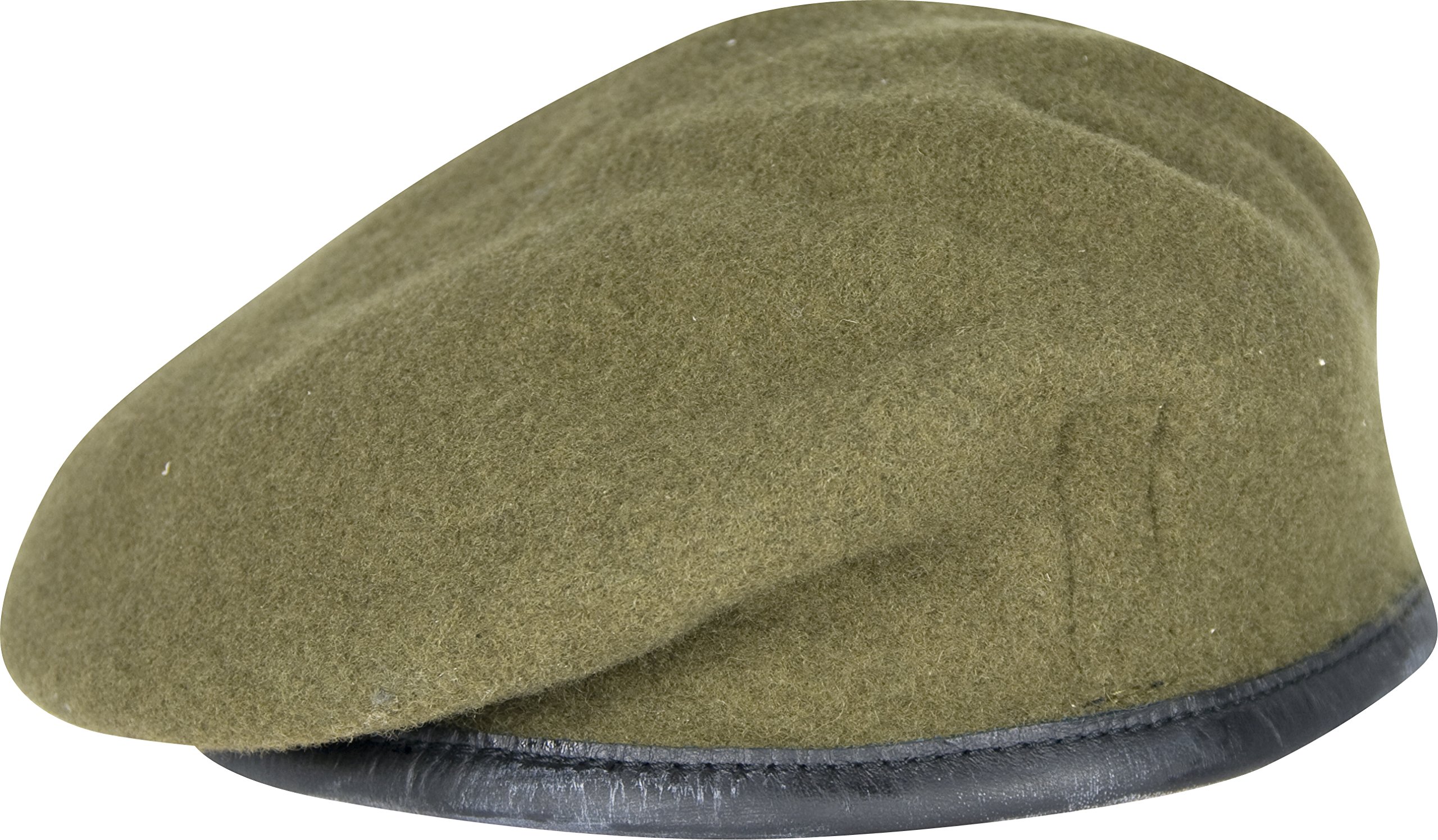 Epic Militaria Wool British Military Beret, Honourable Artillery Dark Khaki, 57