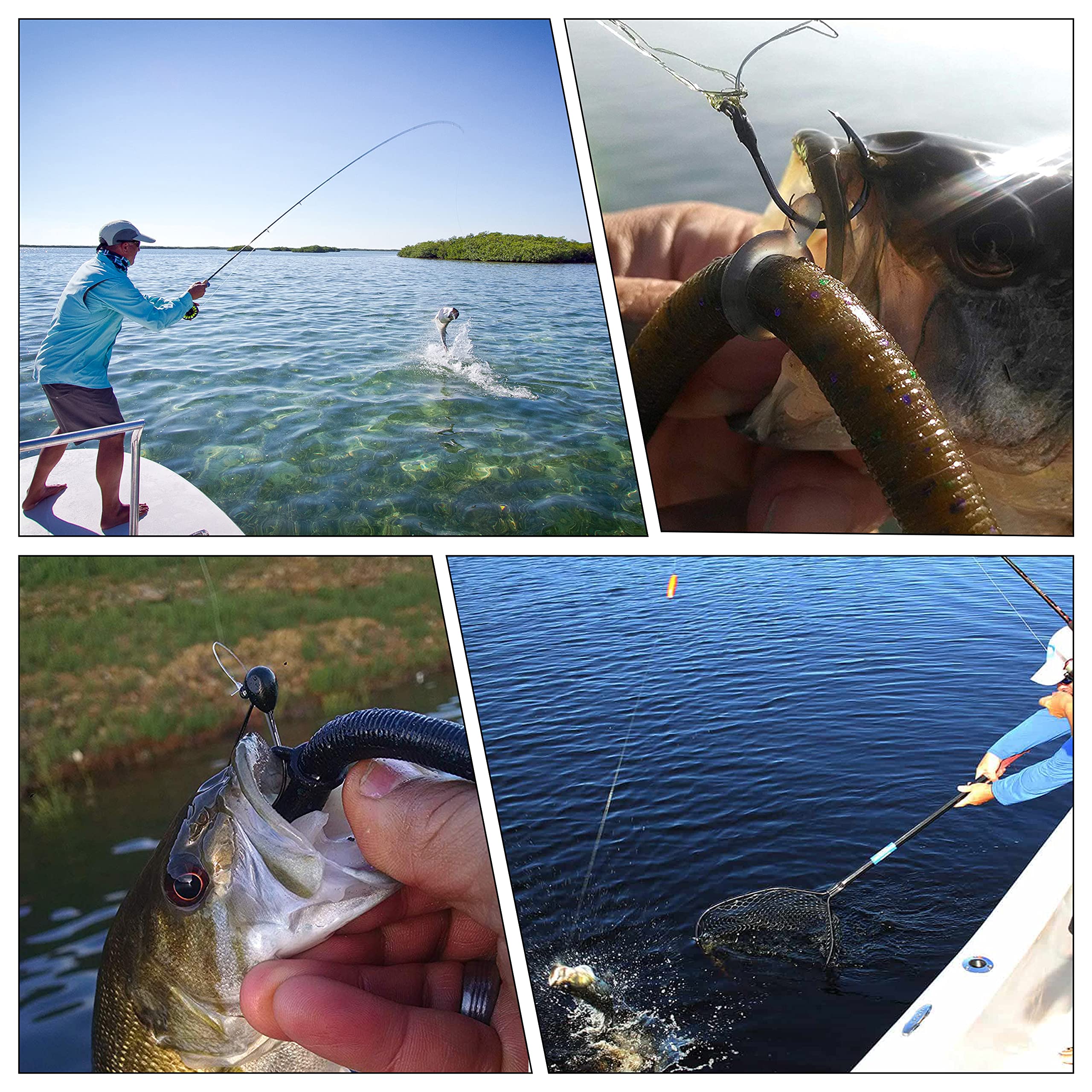 best hooks for caster fishing LAST CAST TACKLE 2oz 9/0 Weighted Treble Bunker Snag tied for convenience The Pro's Secret for Multi-Hook