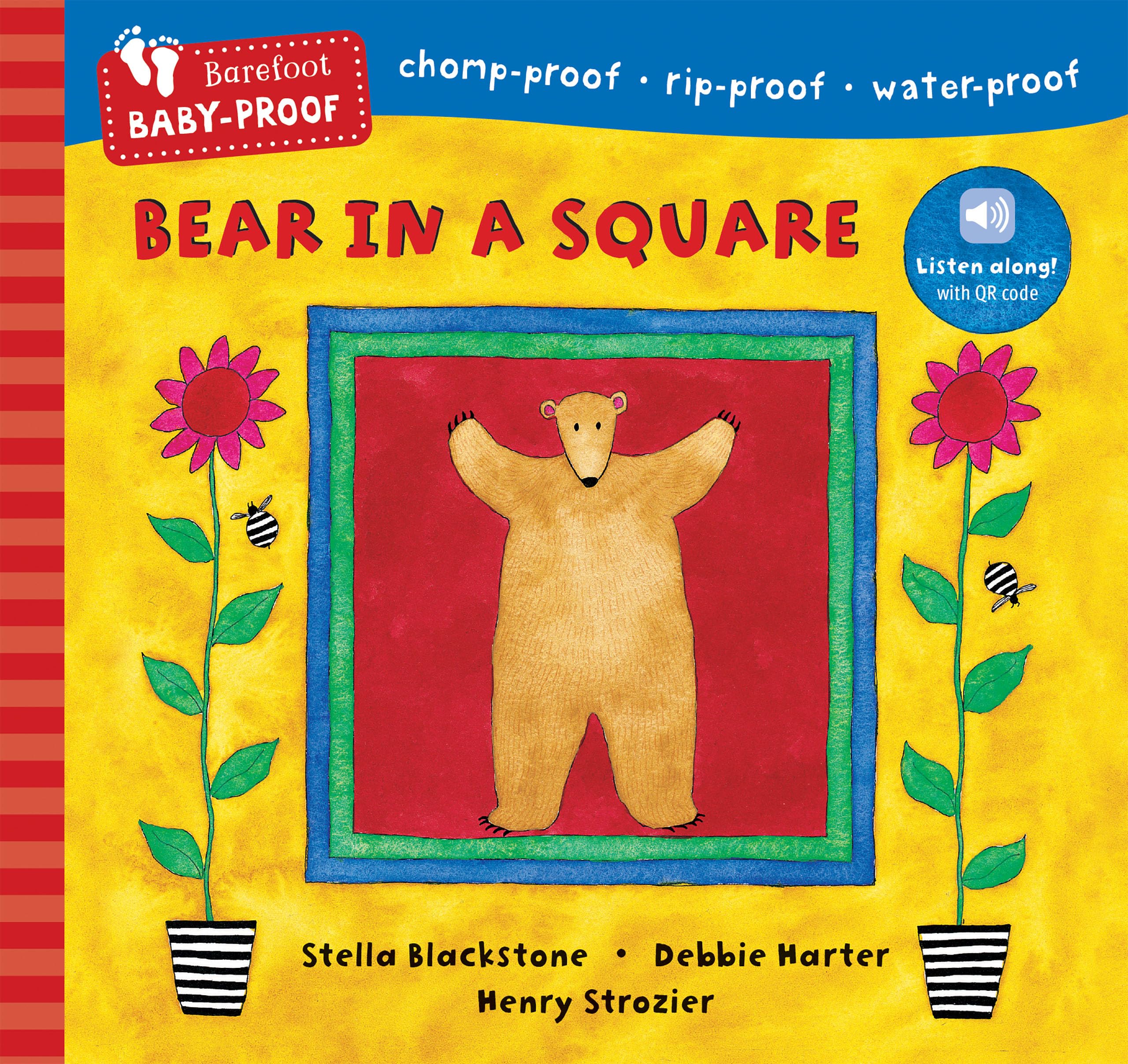 Bear in a Square (Barefoot Baby-Proof)