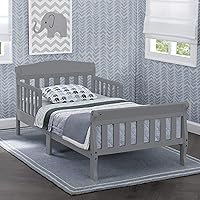 Vista 2 de Delta Children - Cama infantil modelo Canton, juego de 2 piezas, color gris