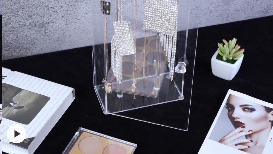 Amazon.com: Acrylic Necklace Holder Stand,Clear Necklace Organizer