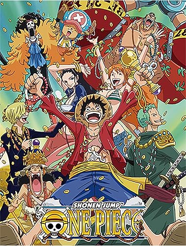 Great Eastern Entertainment Manta de sublimación de grupo con dinero de una pieza