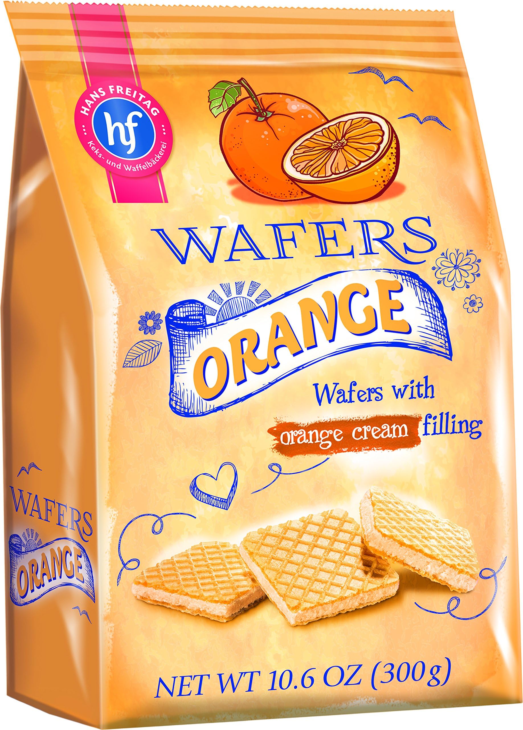 Hans Freitag Orange Wafers