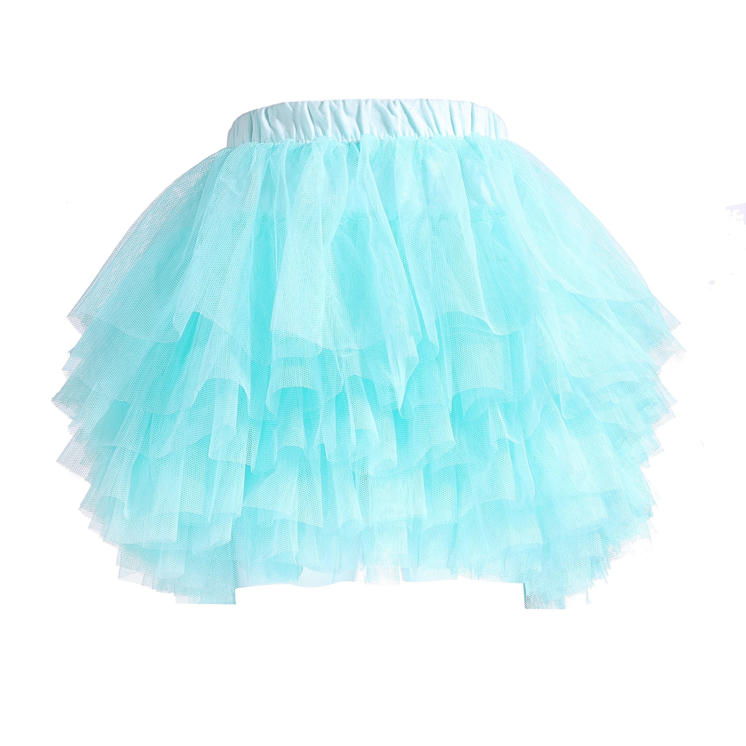 Tutu Skirt for Baby Girl Toddler 6 Layered Tulle Skirts 1-8T