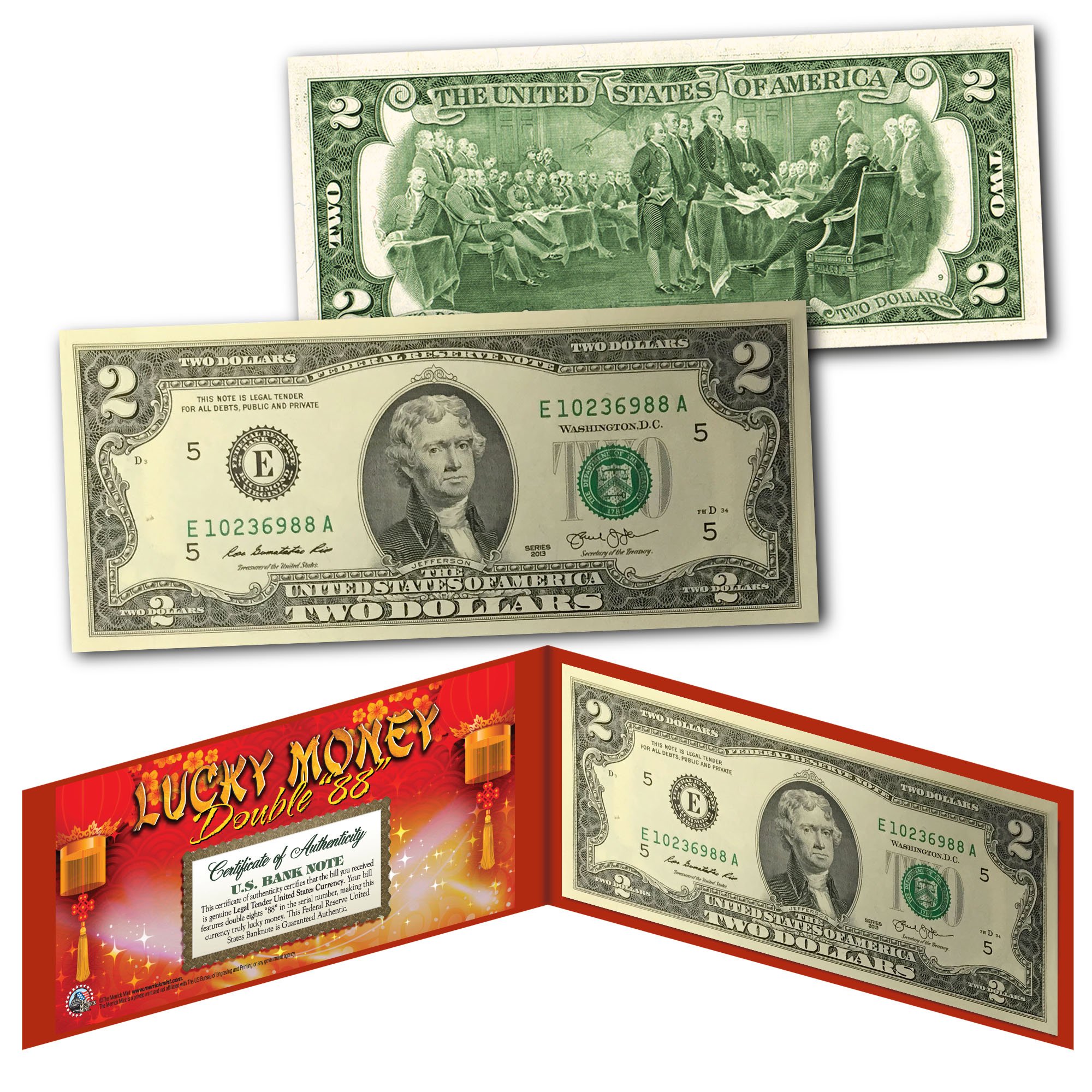 Amazon.com: Chinese Lanterns Lucky Money Double 88 Serial