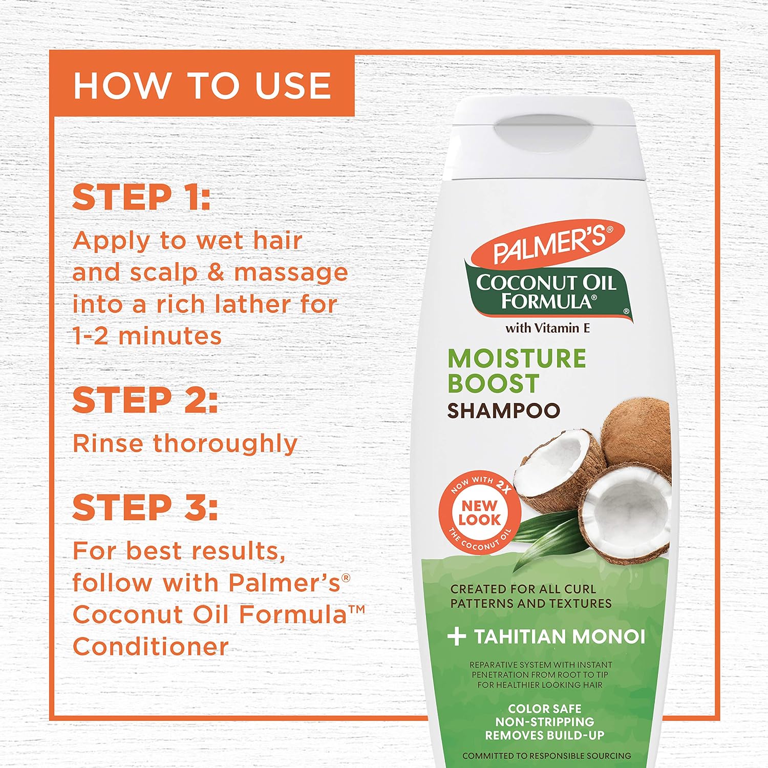 Palmer's Coconut Oil Formula Conditioning Shampoo 400ml