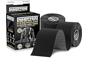 Hampton Adams 2 Pack Kinesiology Tape for Tap Sports