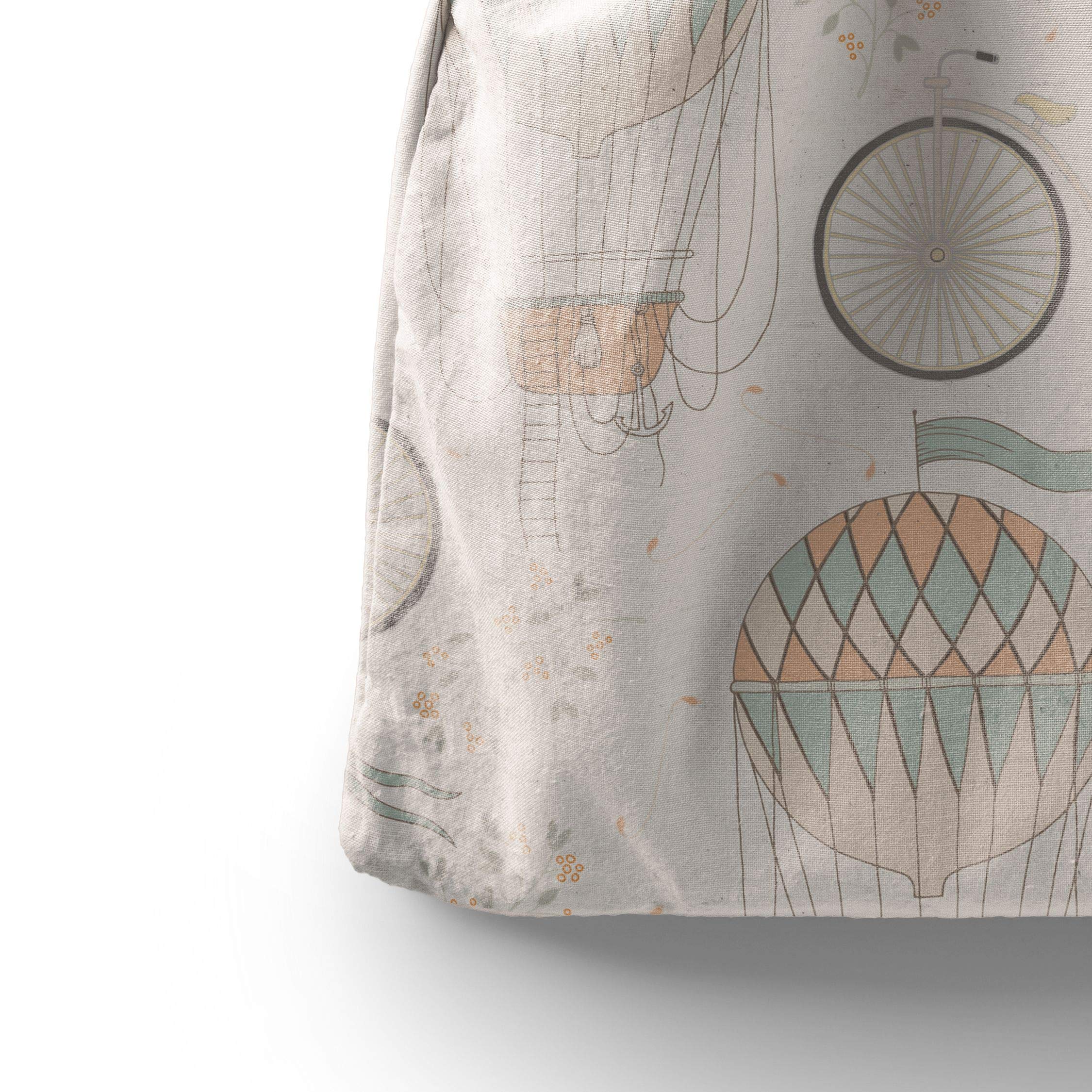 Le Jardin Du Lin Baumwolltasche Mit Kordelzug – Wiederverwendbar, Bedruckt, Umweltfreundlich (20x30 Cm) Le Jardin Du Lin Baumwolltasche Mit Kordelzug – Wiederverwendbar, Bedruckt, Umweltfreundlich (20x30 Cm)
