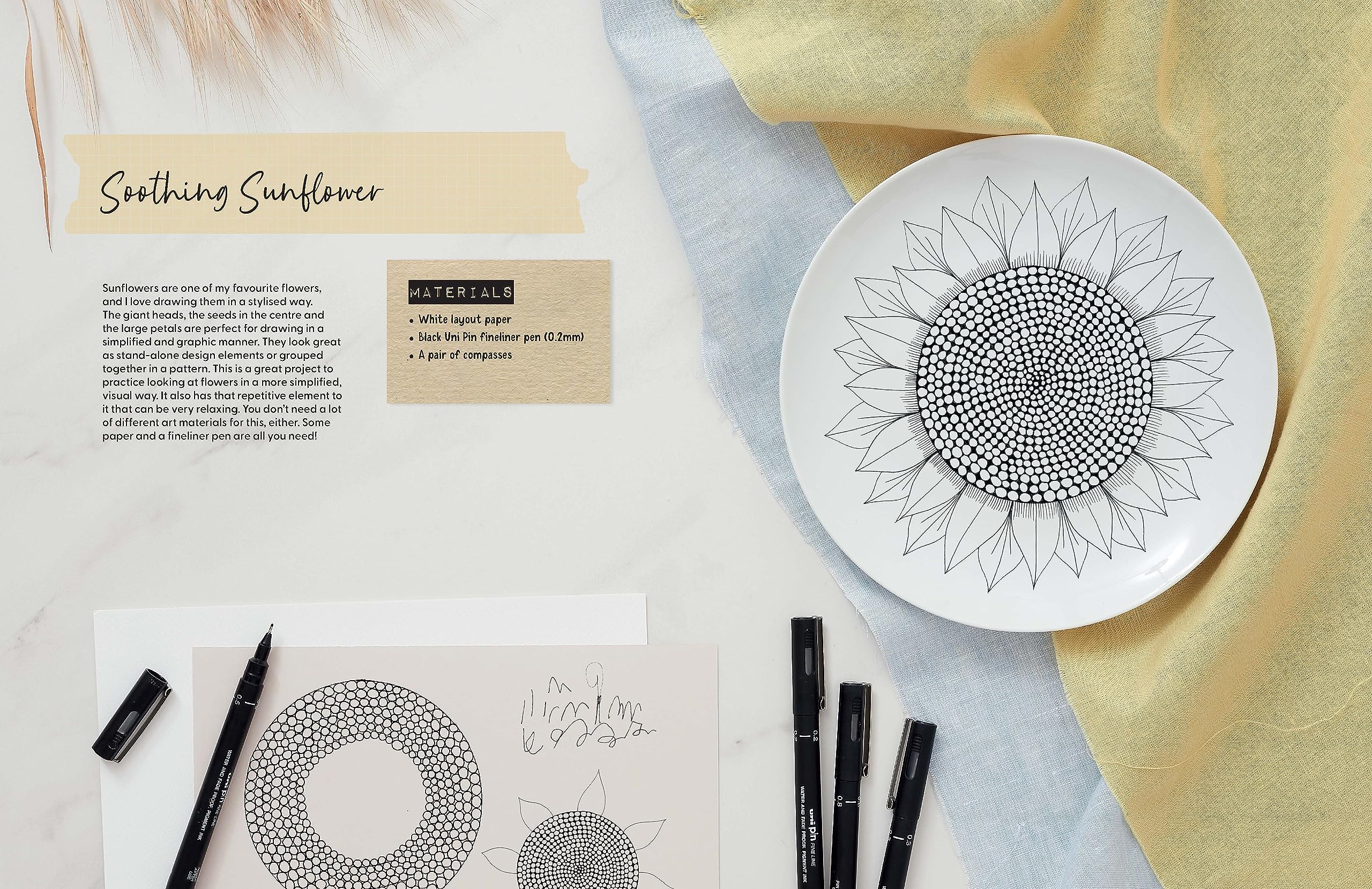 Drawing for the Soul: Simple drawing projects for beginners, to calm, soothe and restore - Image 12