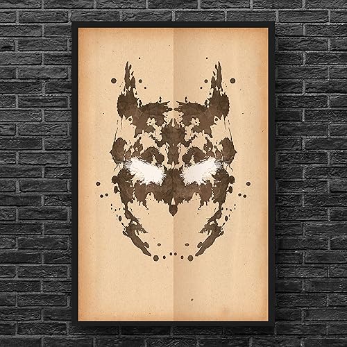 Miniatura 2 de Batman Rorschach Poster The Dark Knight // Batman // Ben Affleck // heath ledger harley quinn