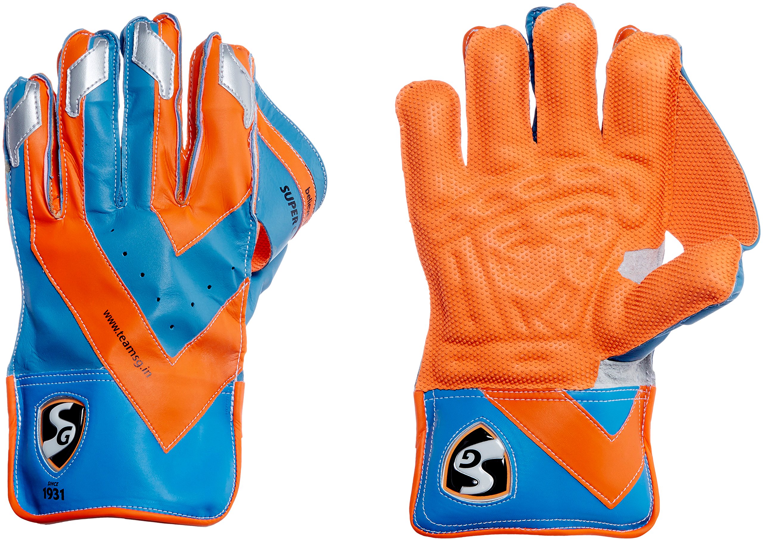 SG Super Club Wicket Keeping Gloves, Adult (Color May Vary)