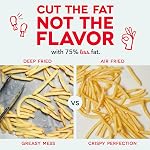 DASH Tasti-Crisp™ Électrique Air Fryer Oven, 2.6 Qt., Teal – Compact Air Fryer pour des aliments plus sains en quelques minutes, idéal pour les petits espaces - Arrêt automatique, analogique, 1000-Watt