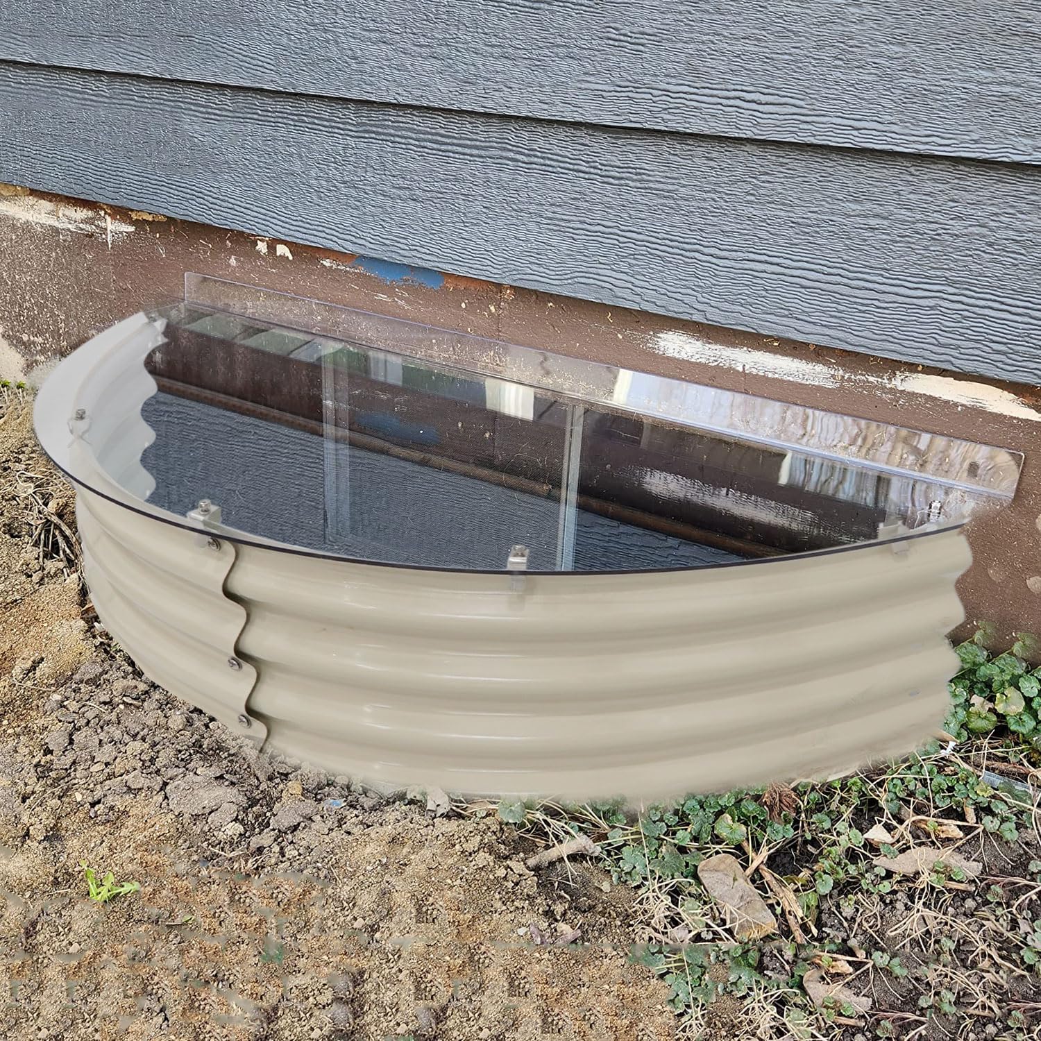 Garvin Basement Window Well Covers, Egress Window Well Cover Outside ...