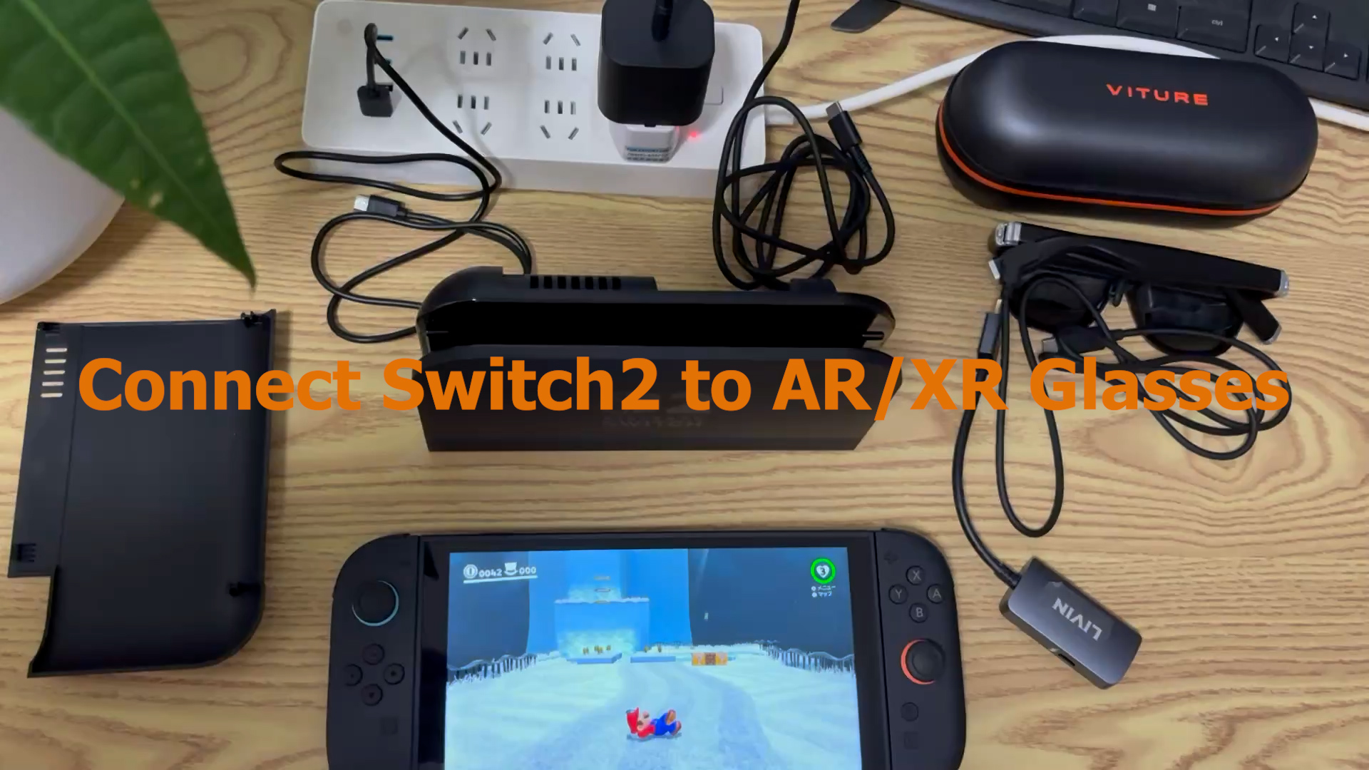 TCL RayNeo Air2 Hdmi to type-c 変換付 TCL RayNeo GOOVIS HDMI to Type-C Adapter for Air 2 2S 3 3S