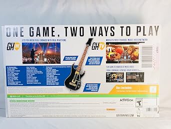 Guitar Hero Live Xbox 360 Game, Gaming Controller Guitar