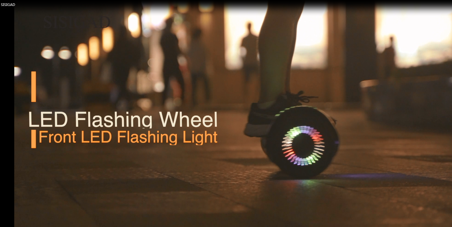Hoverboard avec fixation de siège, 16,5 cm, auto-équilibrage avec haut-parleur Bluetooth et lumières LED pour enfants filles garçons (y compris Go Kart