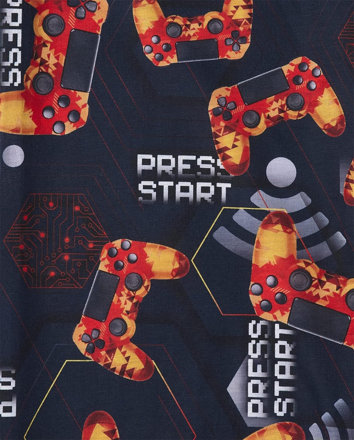 The Children's Place boys Long Sleeve Top and Pants 2 Piece Pajama Set - Image 3