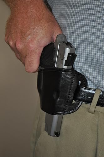 Miniatura 8 de Funda de piel negra para pistola Beretta Cougar serie 8000